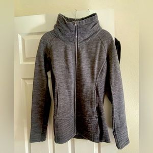 Lululemon Zip Up Jacket Grey Size 10